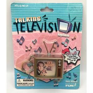 VTG Keychain 1999 Talking Television Get Smart Theme Song Don Adams NIP NOS